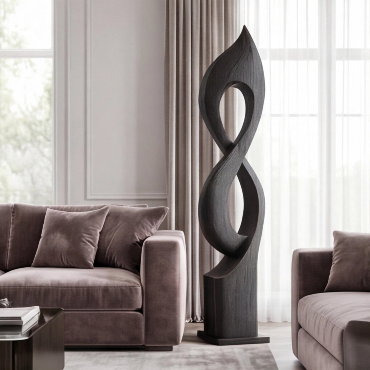 Large Wood Sculpture | Ascent Vessel