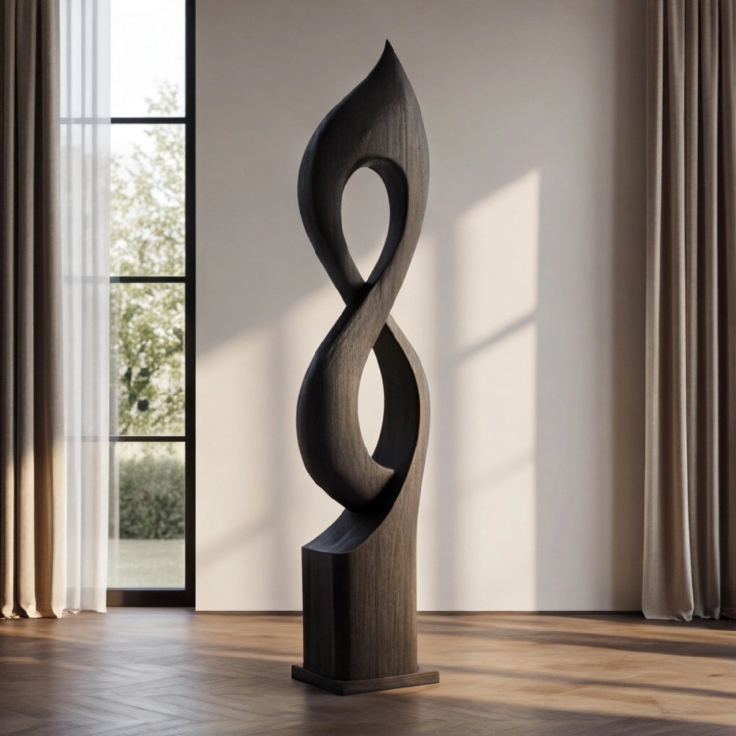 Large Wood Sculpture | Ascent Vessel