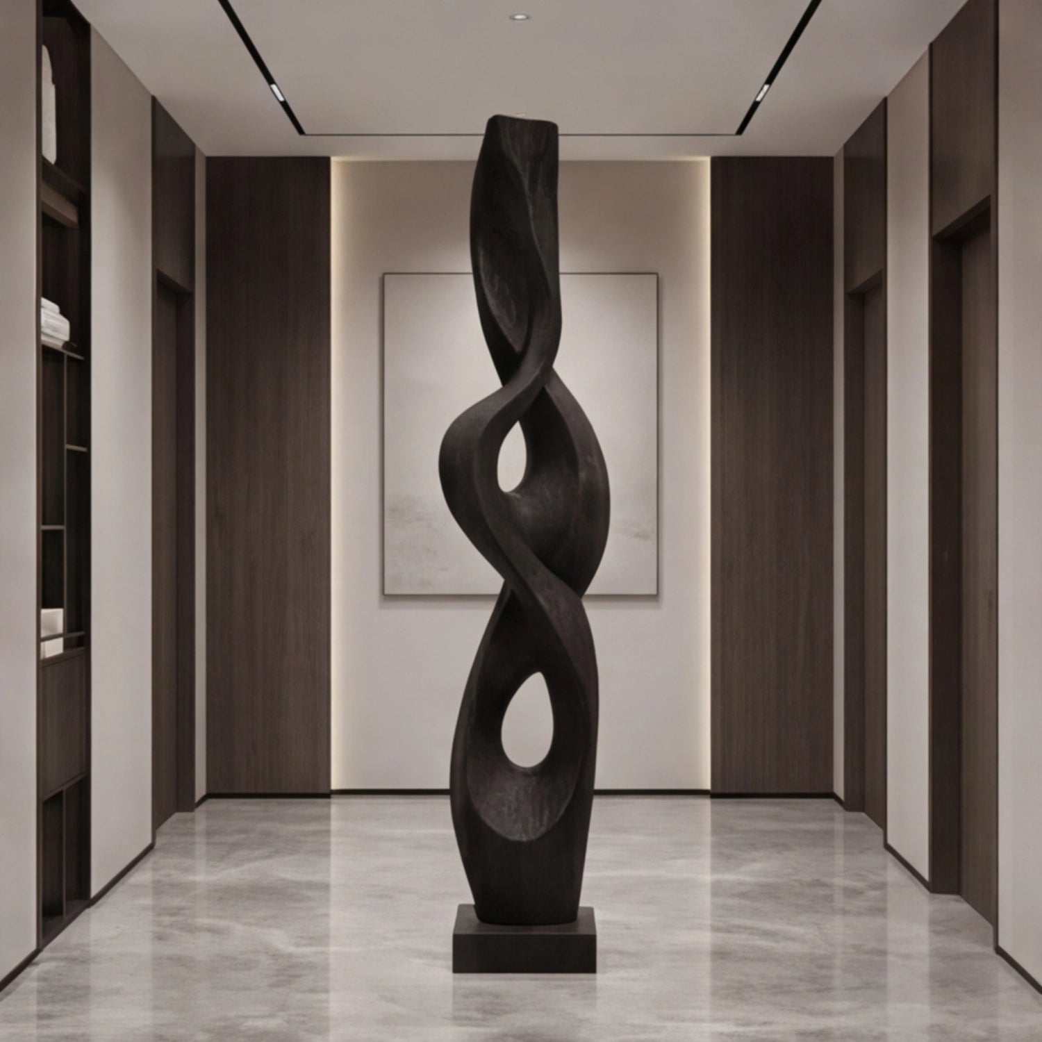 Large Wood Sculpture | Ember Form