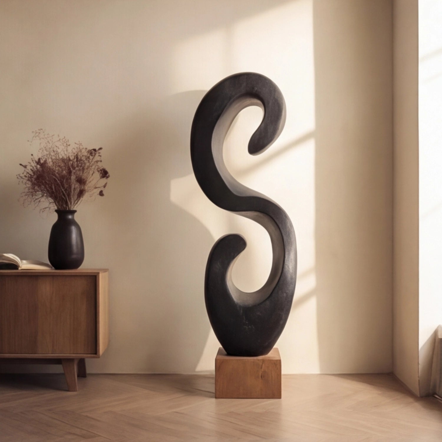 Large Wood Sculpture | Infinite Sway