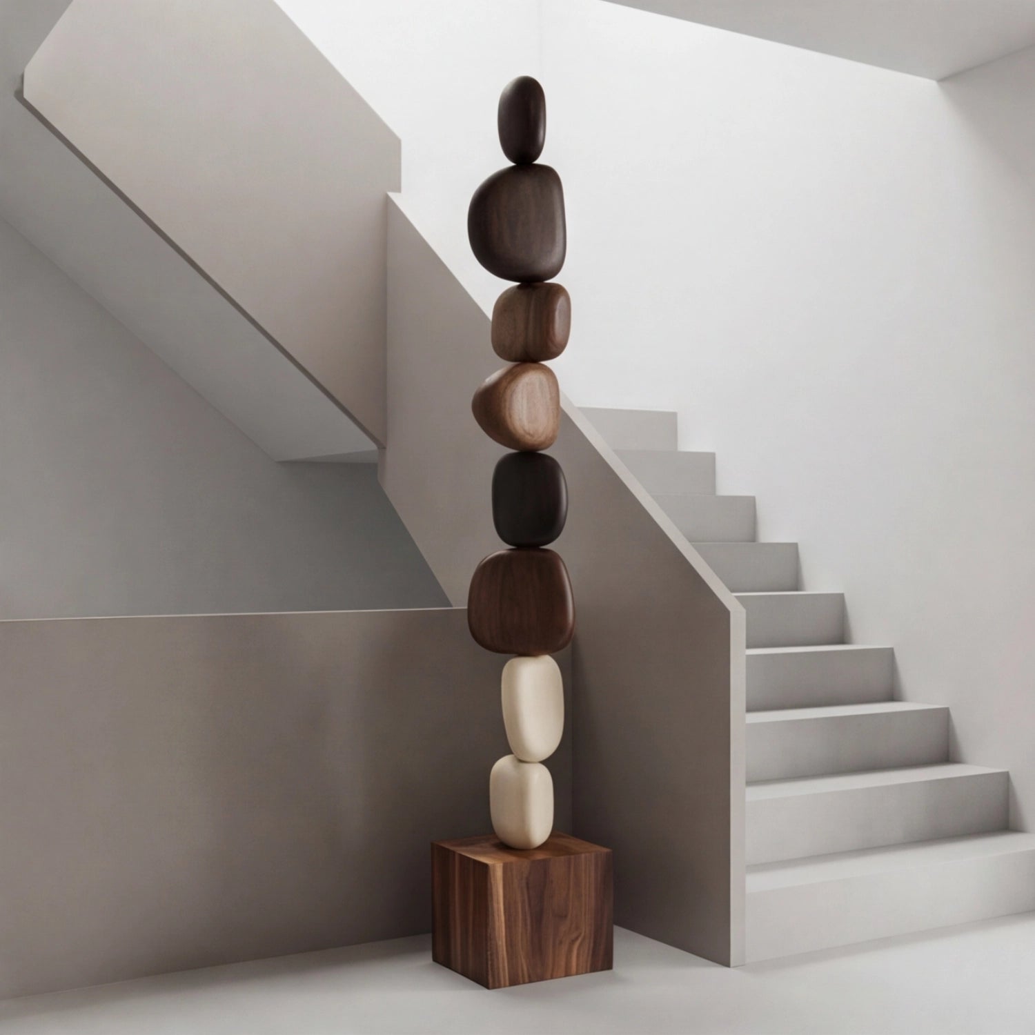 Large Wood Sculpture | Eighth Light Spire