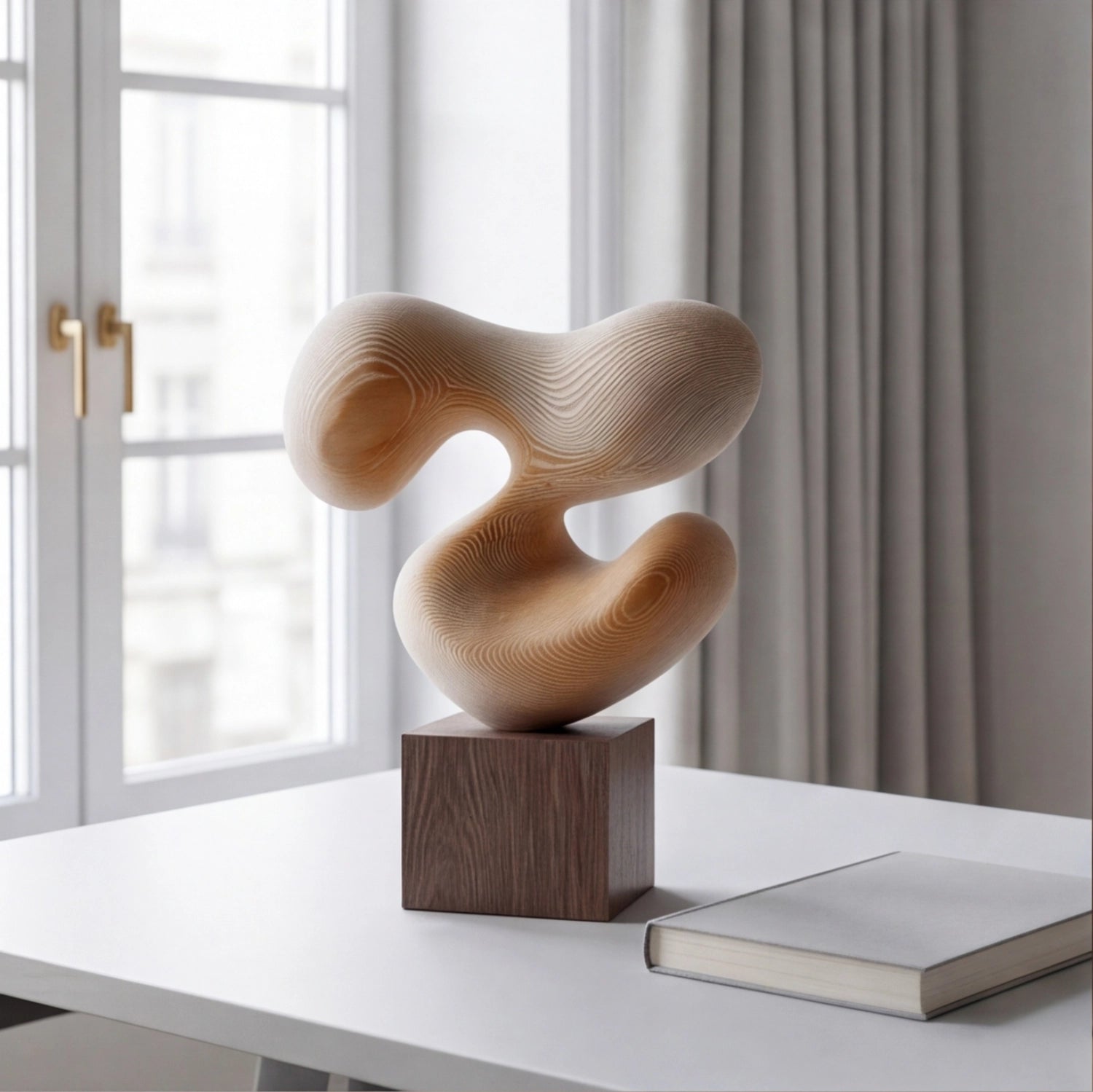 Wood Sculpture | Zen Rhythm