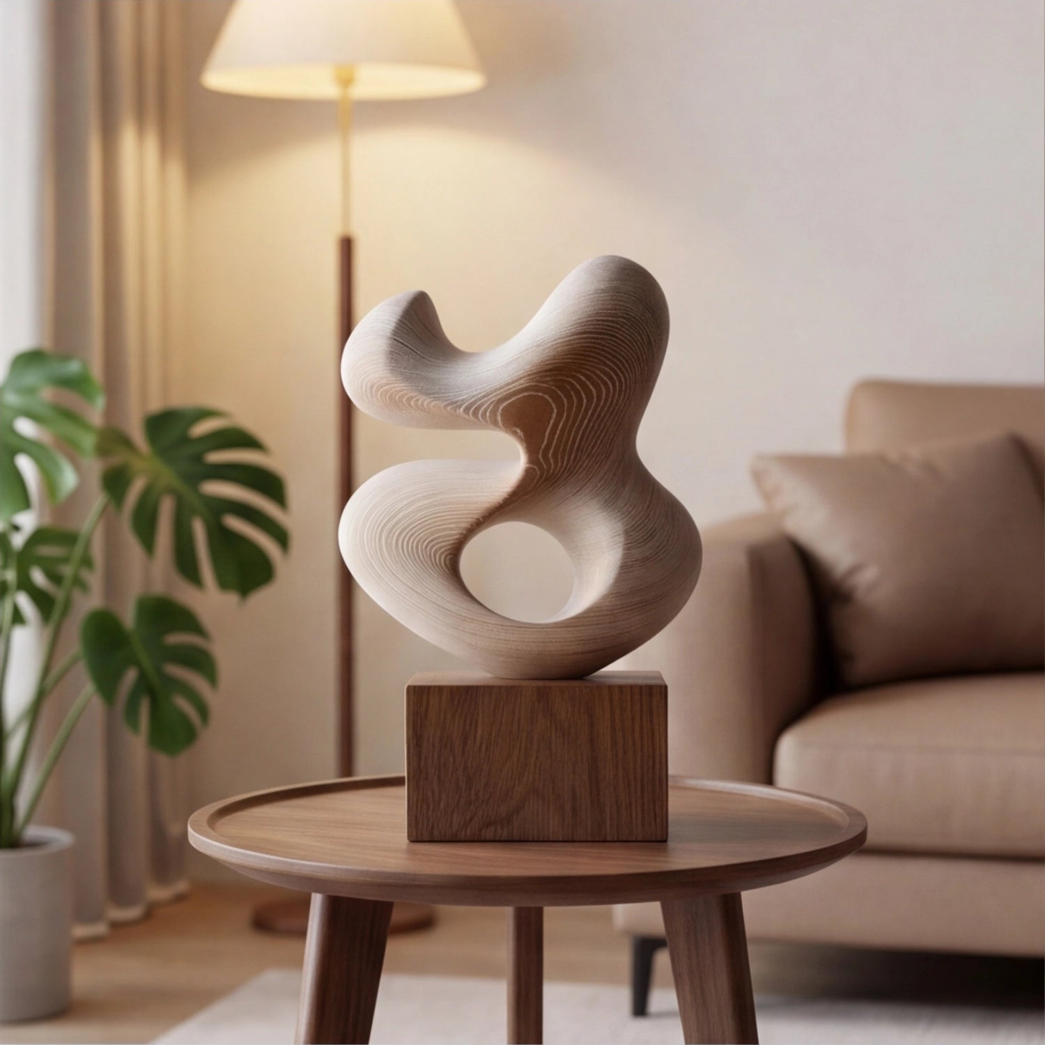 Wood Sculpture | Whispering Form