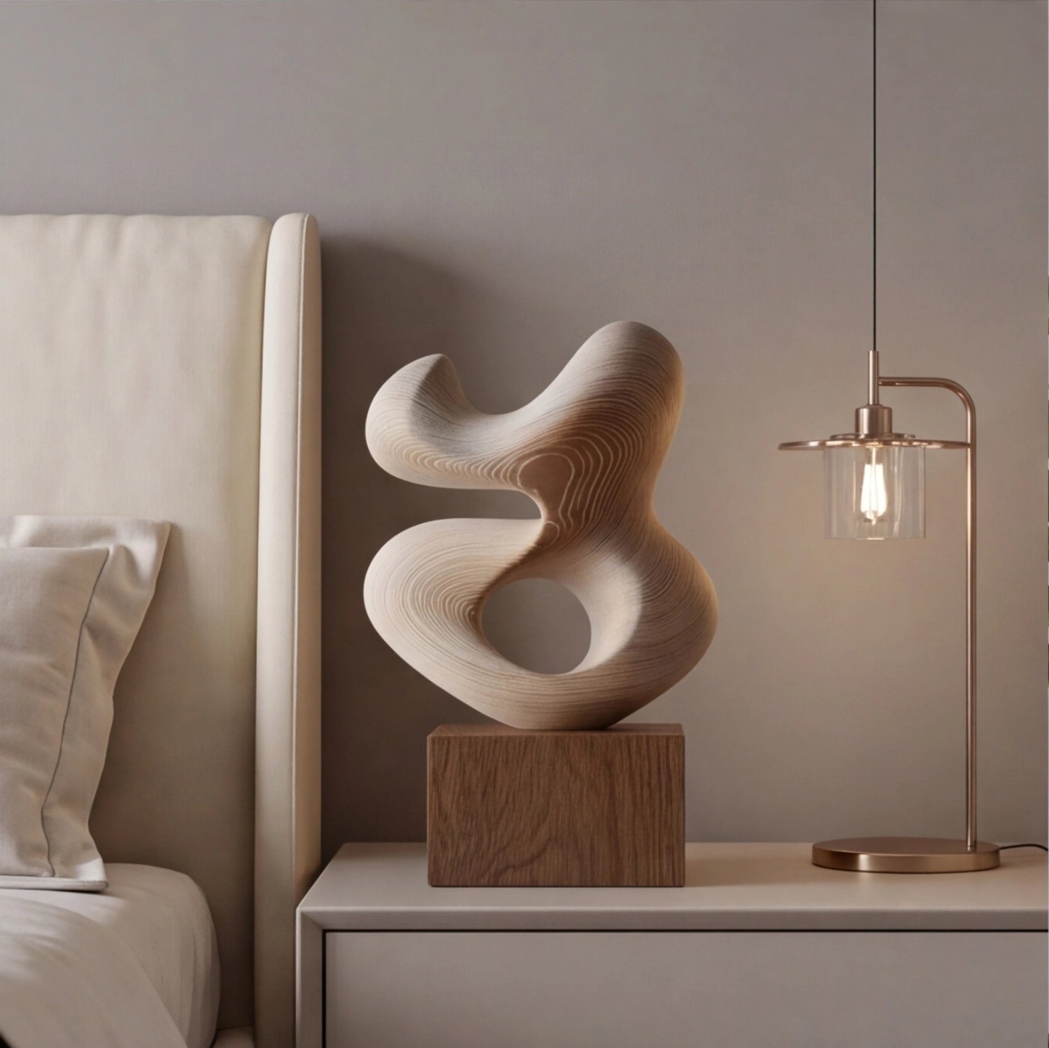 Wood Sculpture | Whispering Form
