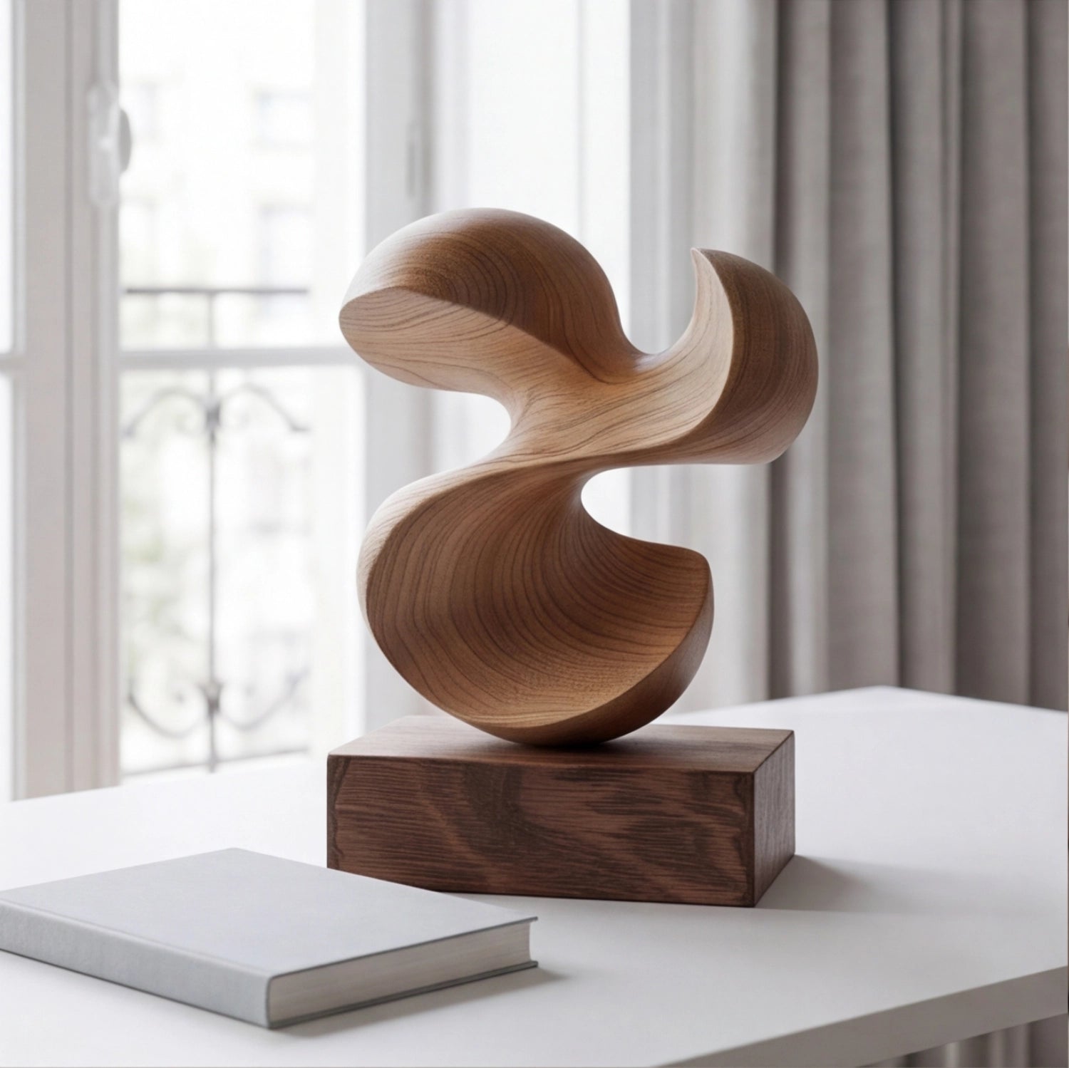 Wood Sculpture | Twisted Rhythm
