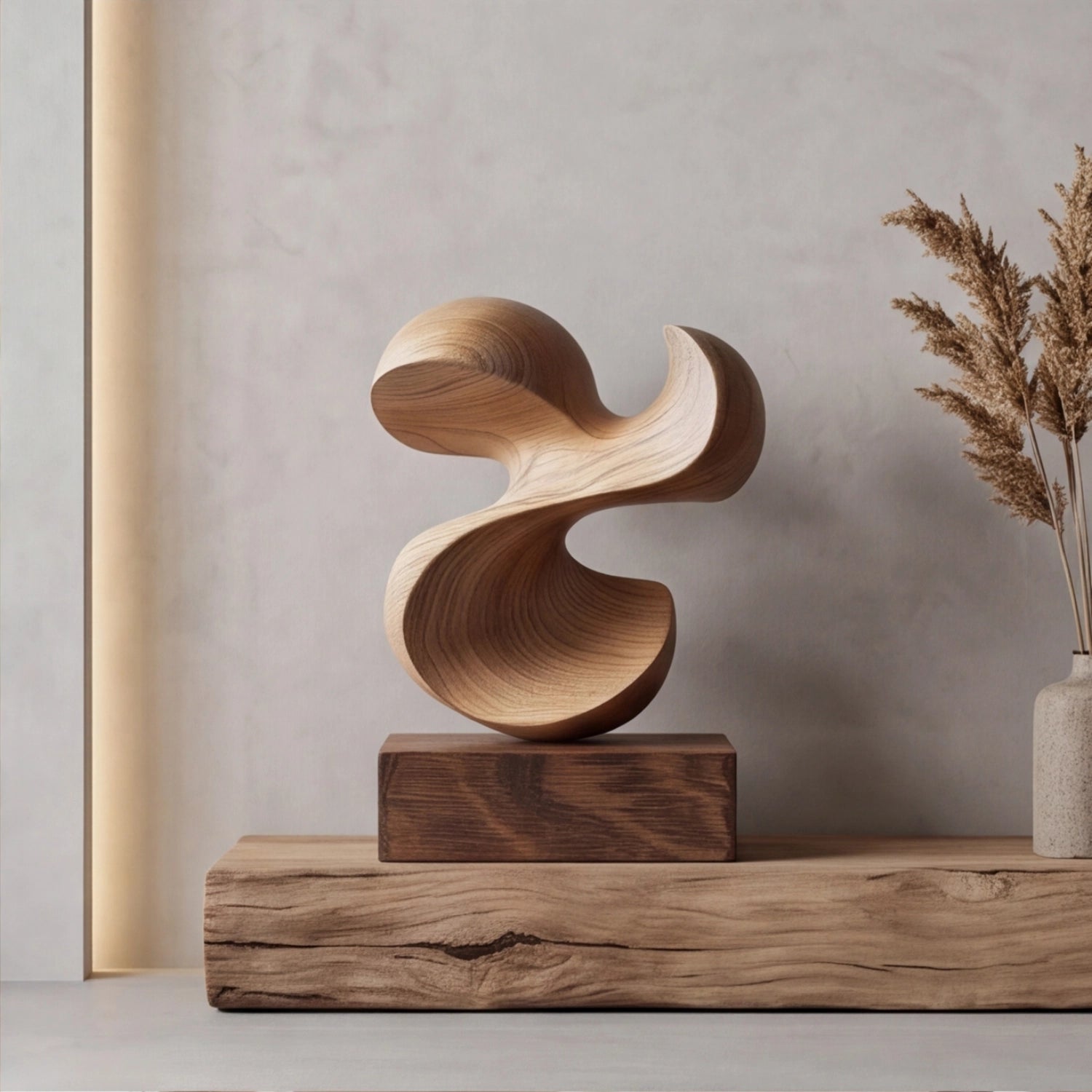 Wood Sculpture | Twisted Rhythm