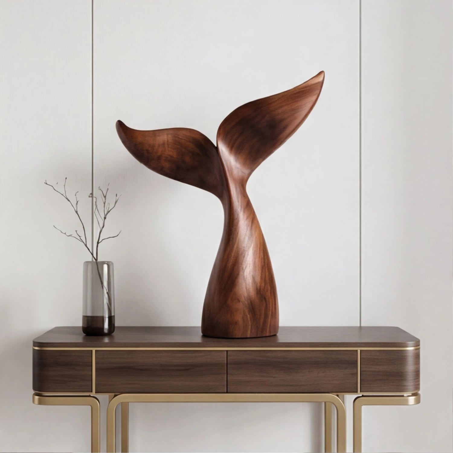 Wood Sculpture | Ocean Tail