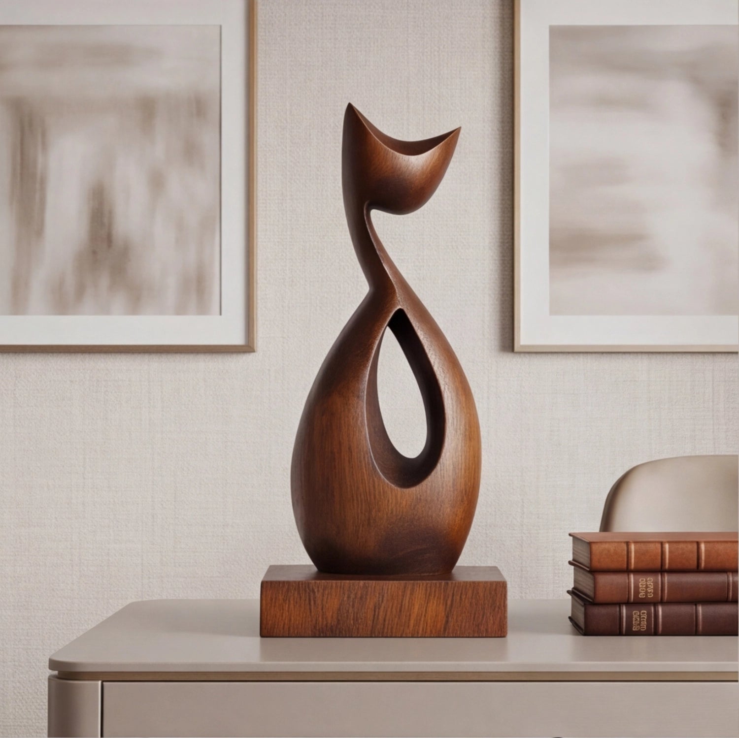 Wood Sculpture | Zen Abstract