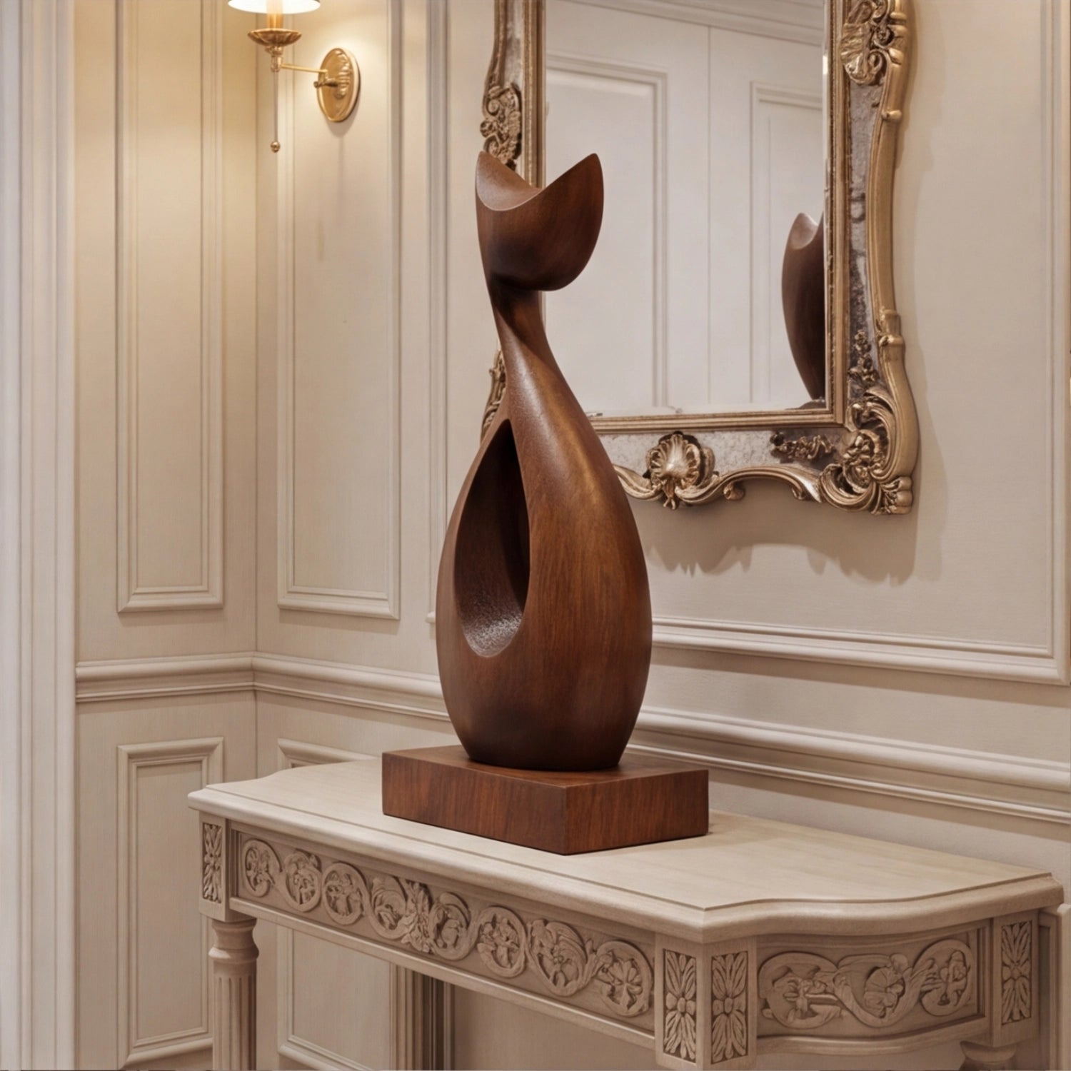 Wood Sculpture | Zen Abstract