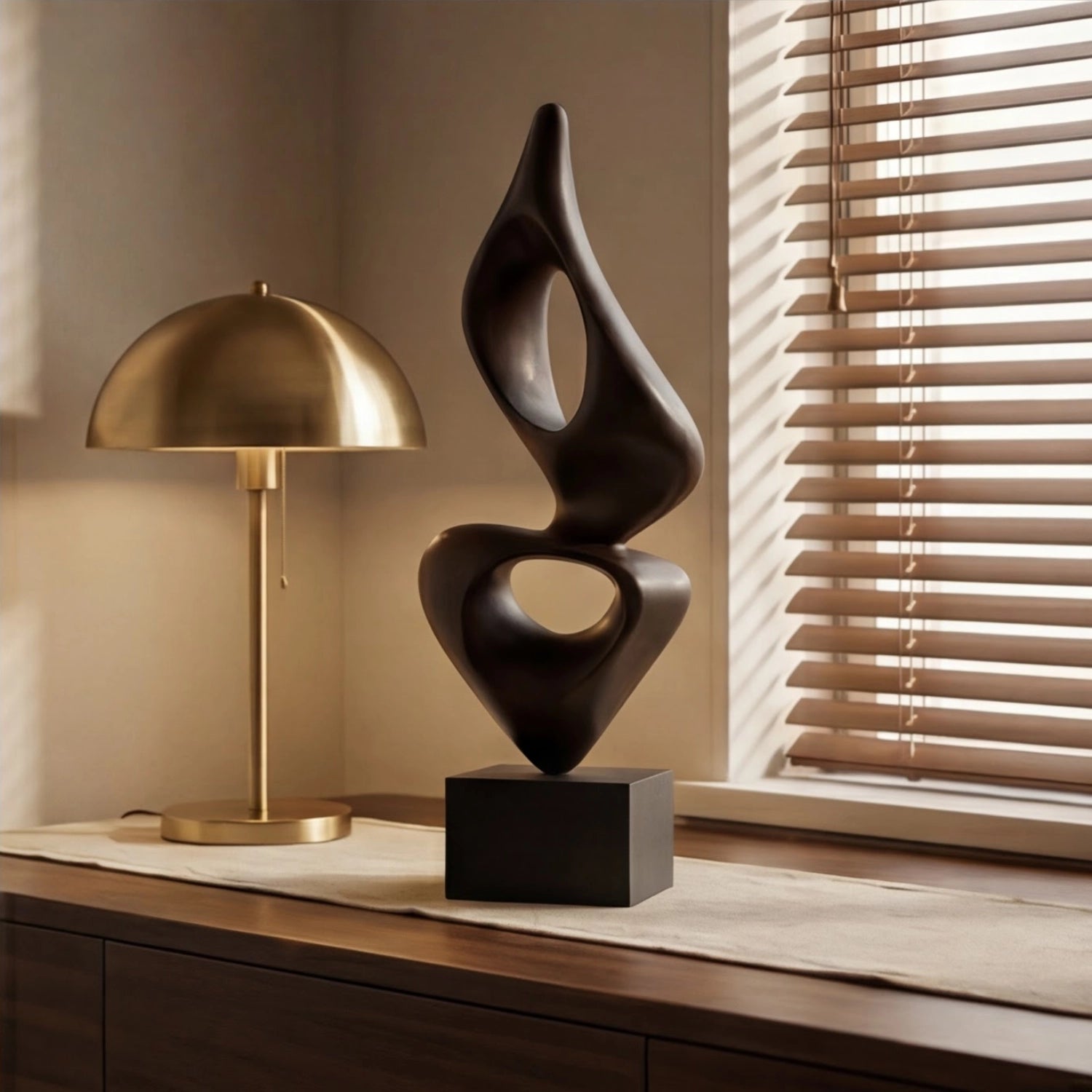 Wood Sculpture | Twilight Vortex