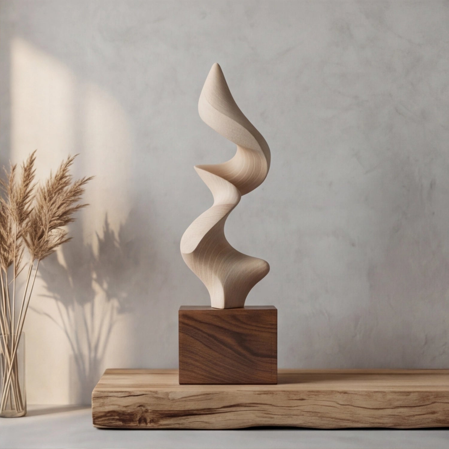Wood Sculpture | Light Twist