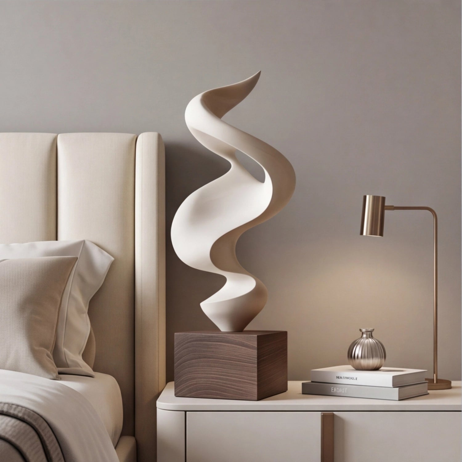 Wood Sculpture | Luminant Spiral
