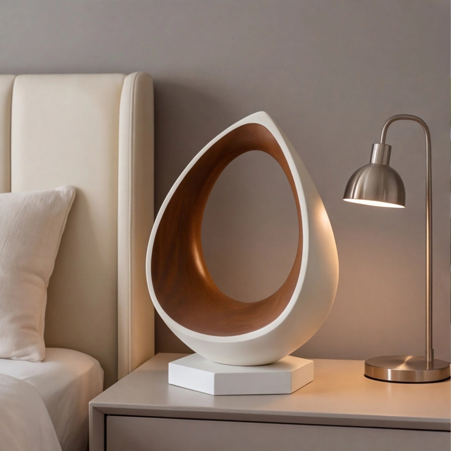Wood Sculpture | Lunar Halo