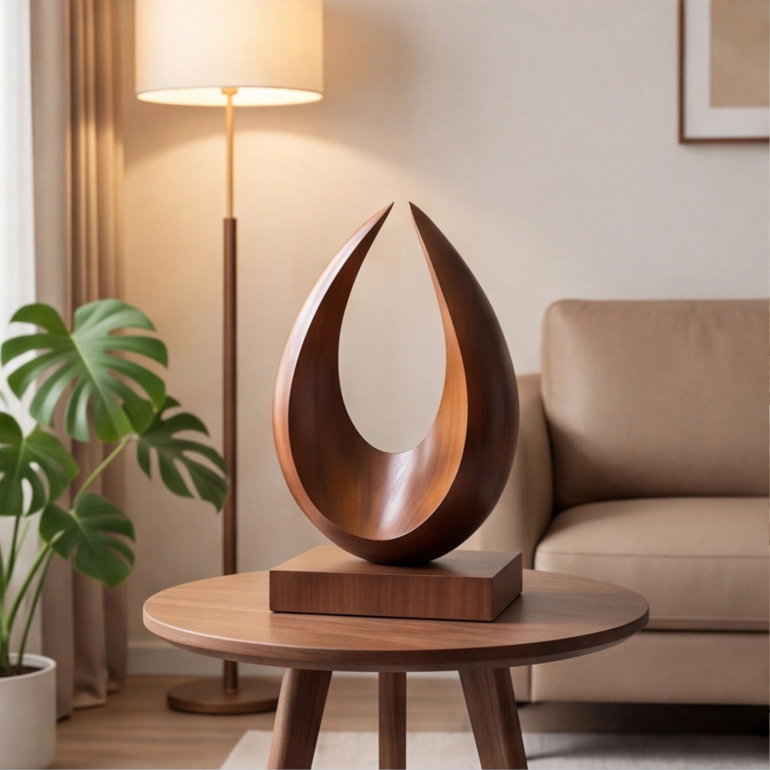 Wood Sculpture | Still Flame
