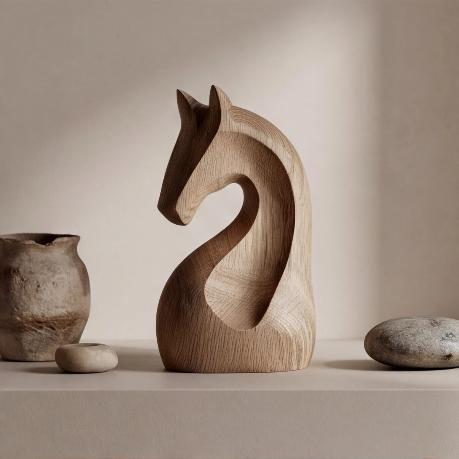 Wood Sculpture | Knight’s Head