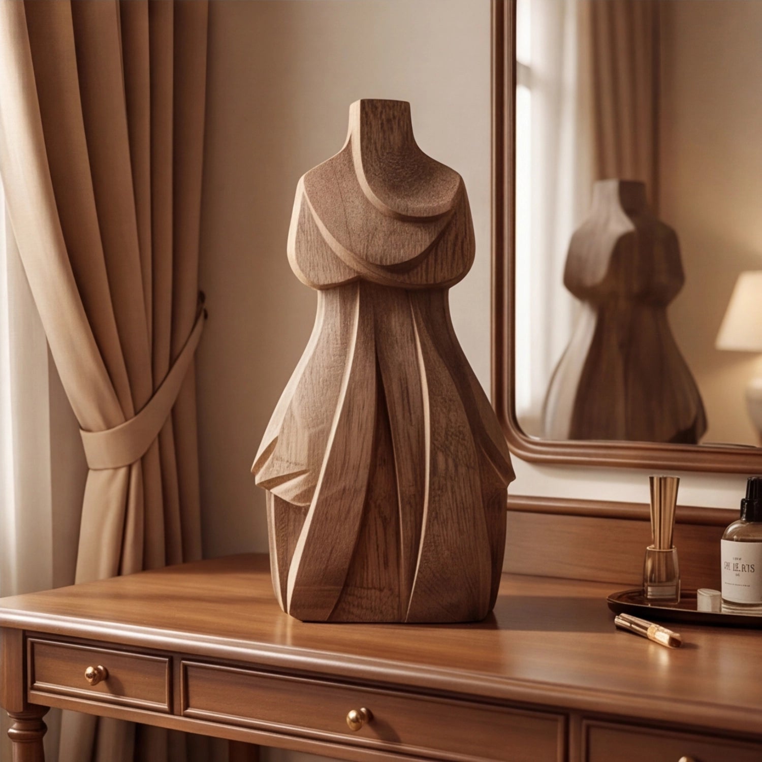 Wood Sculpture | Dress Silhouette