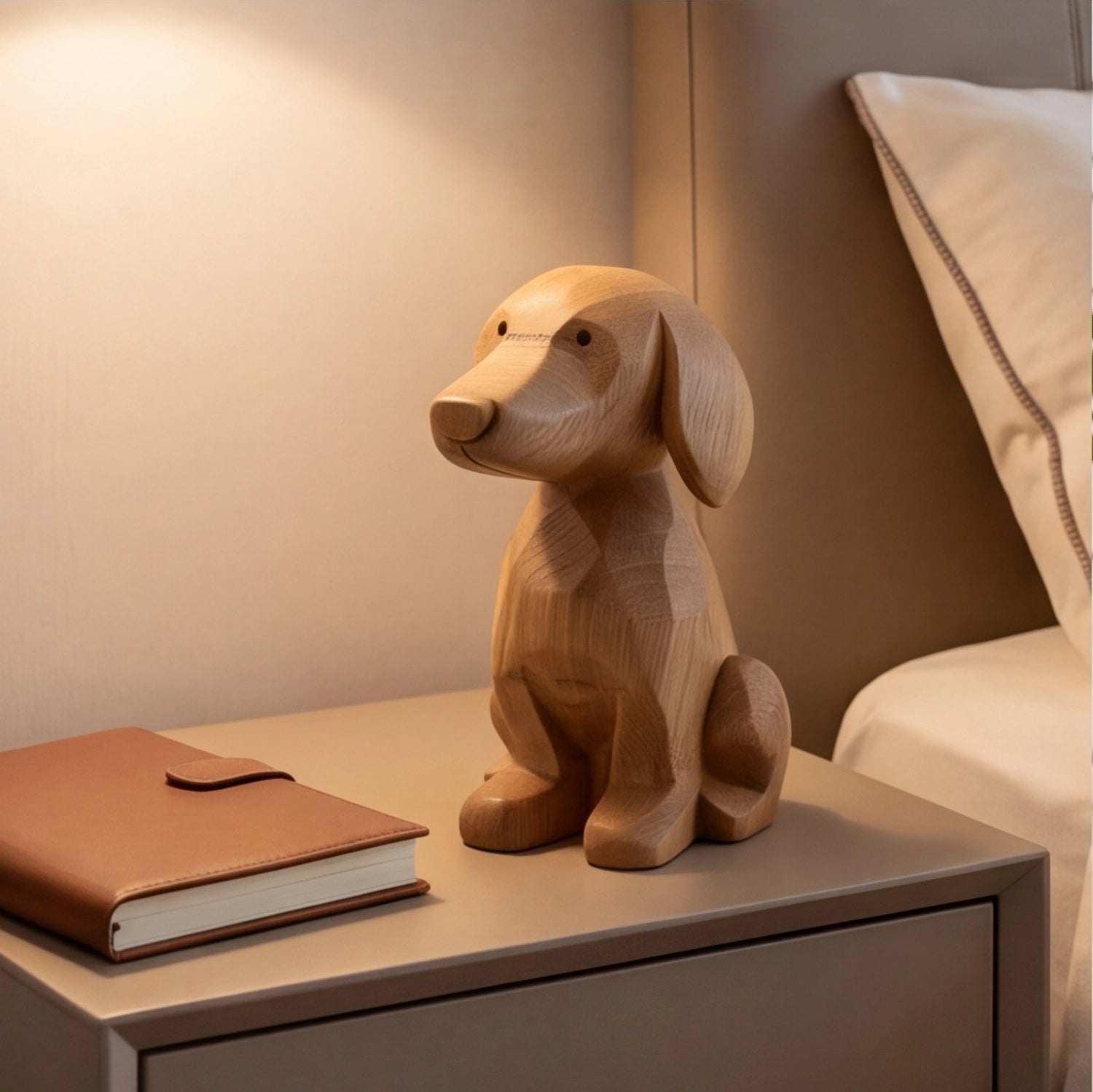 Wood Sculpture | Curious Companion