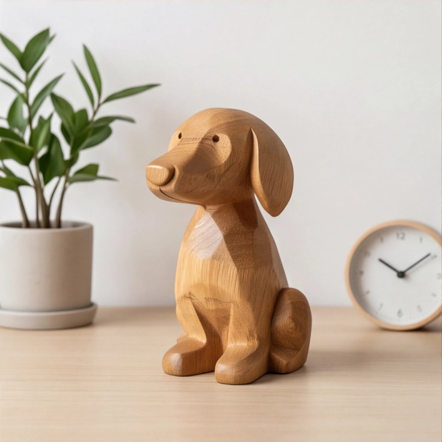Wood Sculpture | Curious Companion