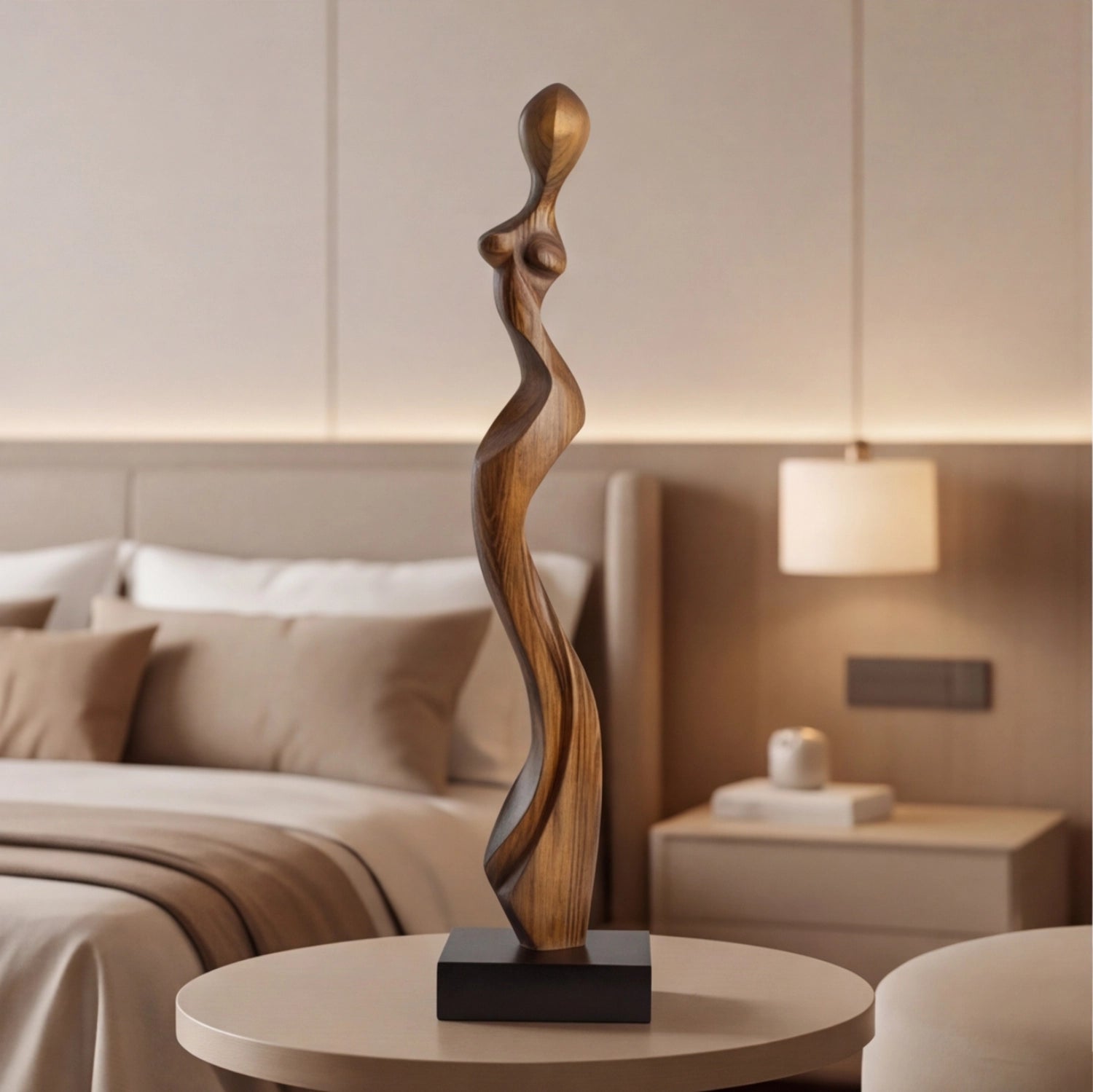 Wood Sculpture | Dancer Silhouette