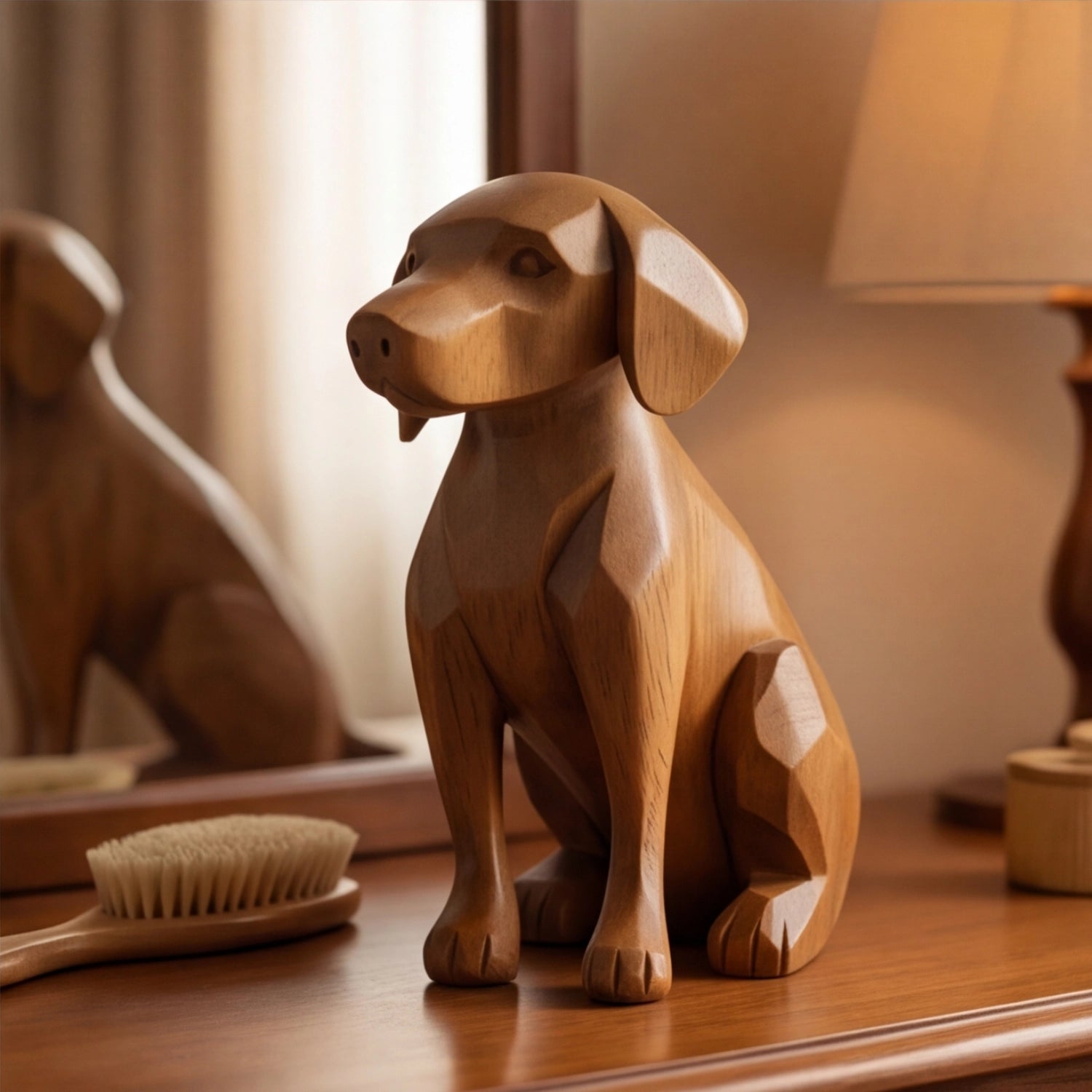 Wood Sculpture | Loyal Companion