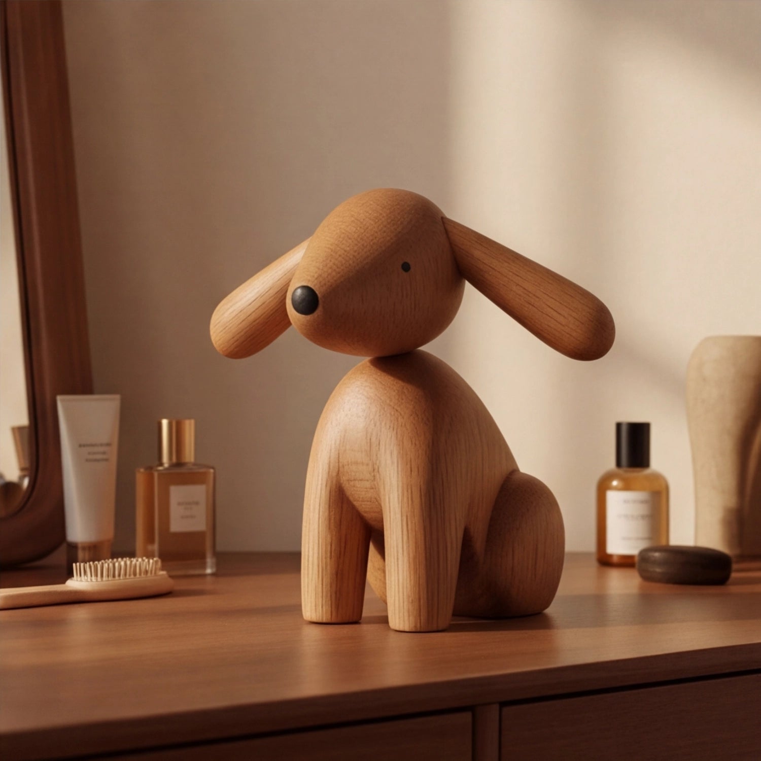Wood Sculpture | Minimal Puppy